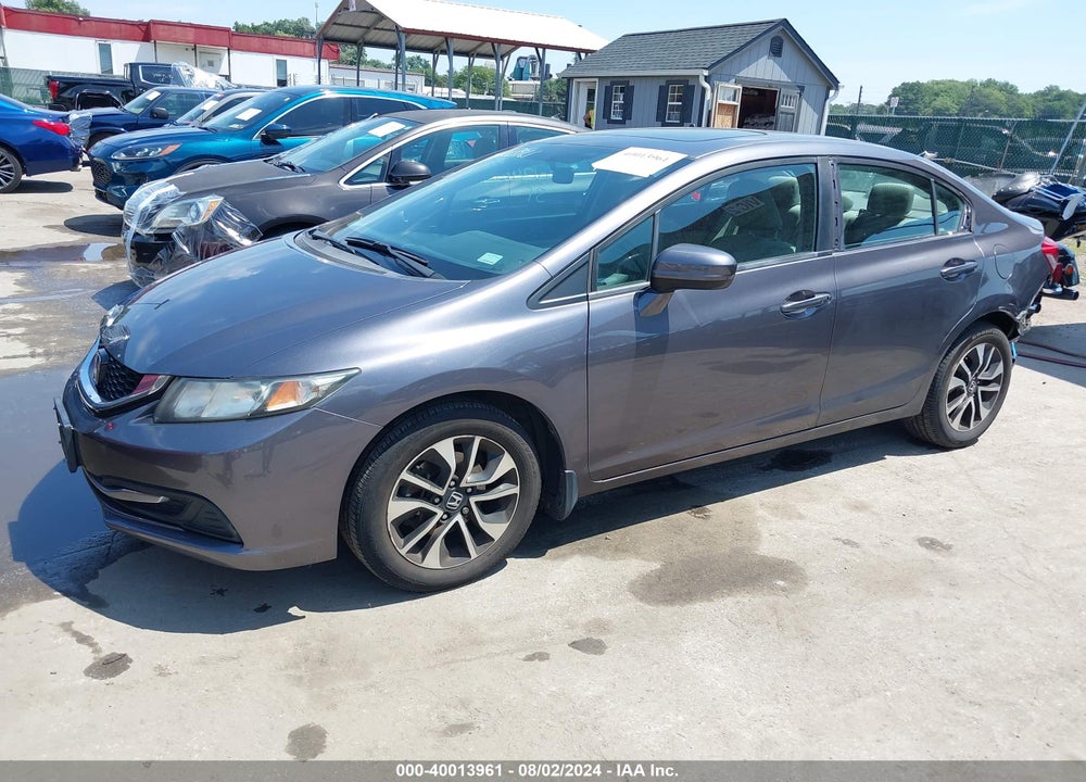 2014 HONDA CIVIC EX VIN: 19XFB2F80EE270132