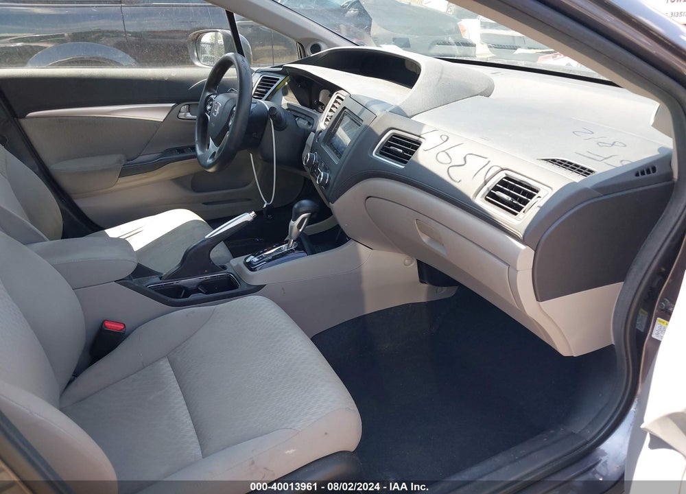 2014 HONDA CIVIC EX VIN: 19XFB2F80EE270132