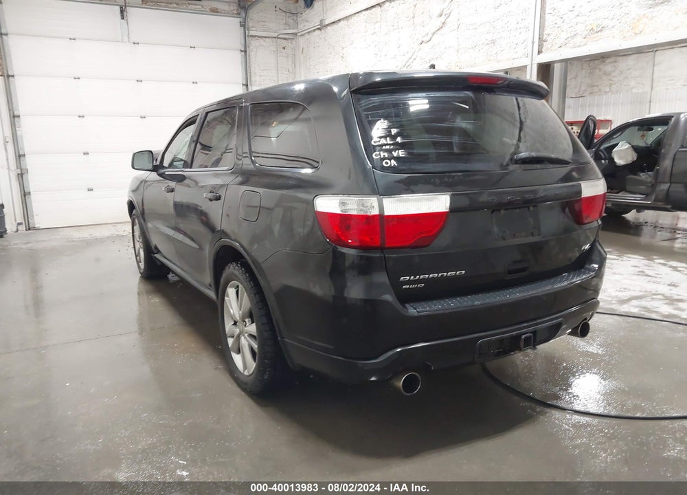 2012 DODGE DURANGO R/T VIN: 1C4SDJCT1CC147455