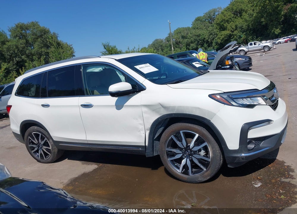 2019 HONDA PILOT TOURING VIN: 5FNYF6H97KB081770