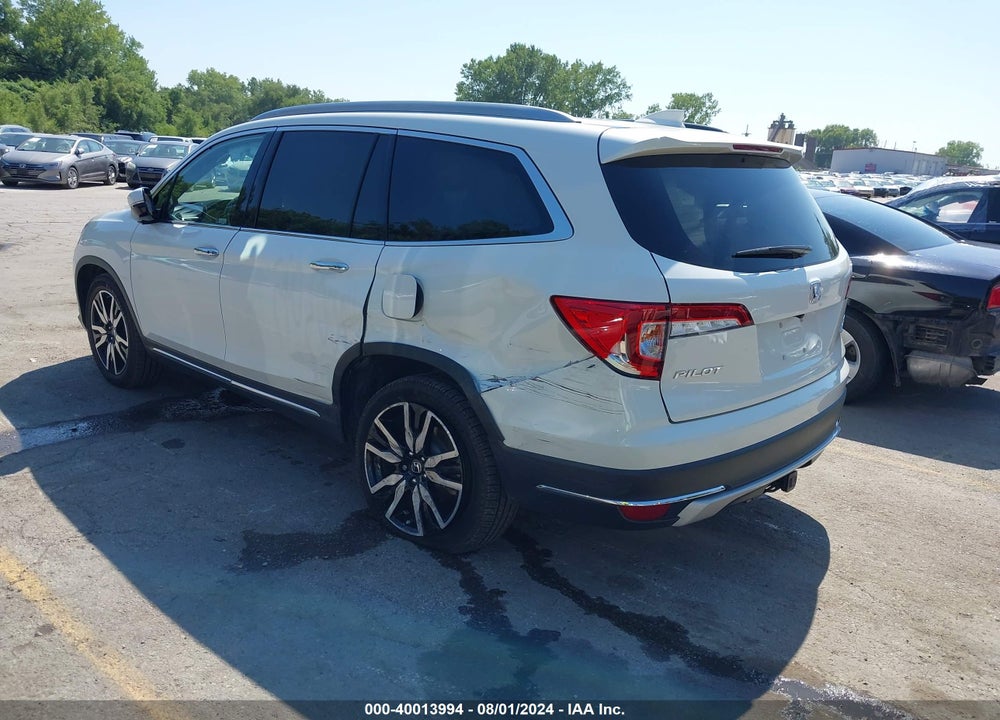 2019 HONDA PILOT TOURING VIN: 5FNYF6H97KB081770