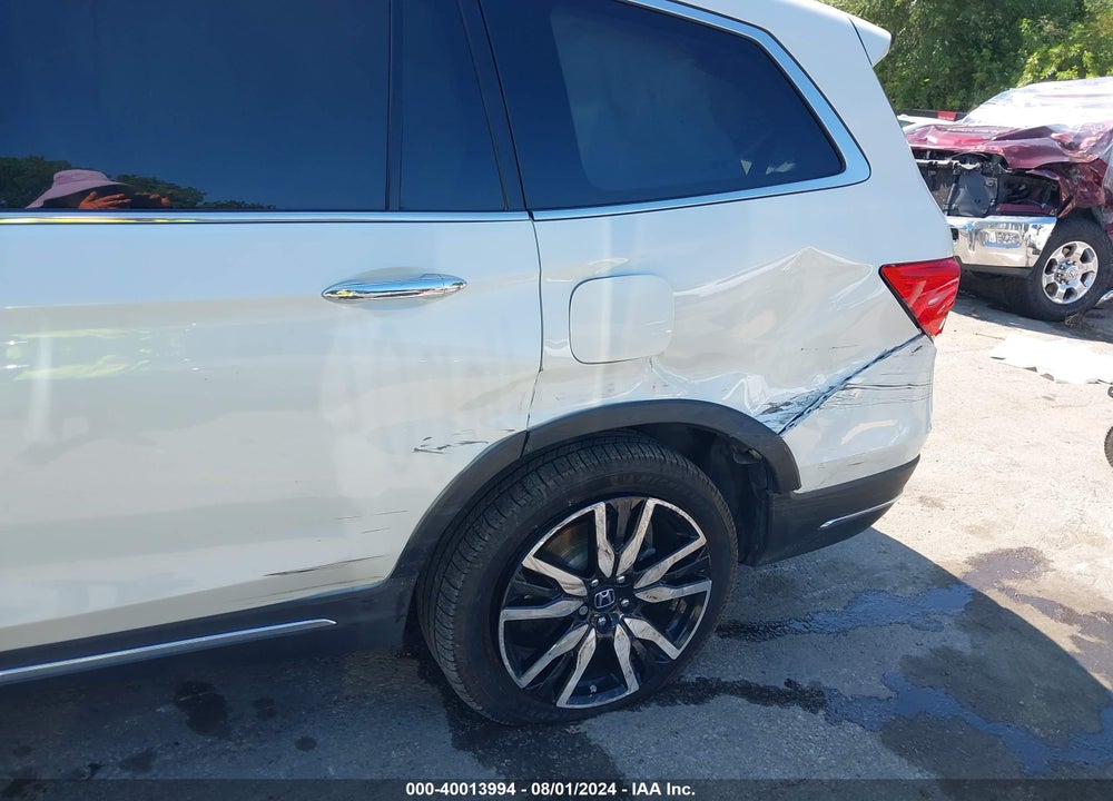 2019 HONDA PILOT TOURING VIN: 5FNYF6H97KB081770