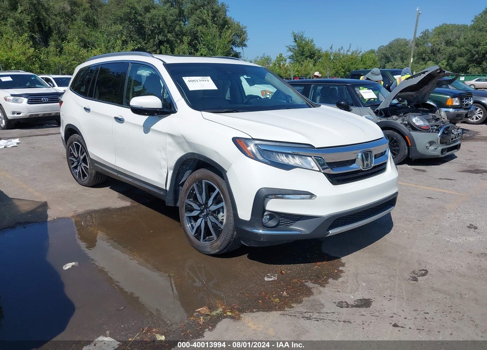 2019 HONDA PILOT TOURING VIN: 5FNYF6H97KB081770