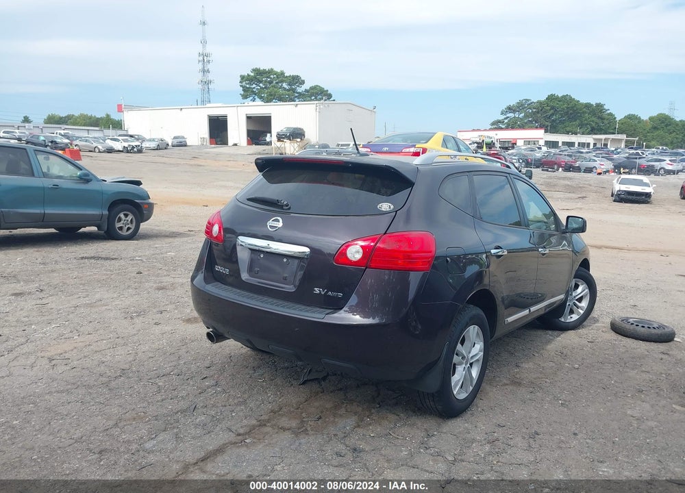 2012 NISSAN ROGUE SV VIN: JN8AS5MV5CW368021