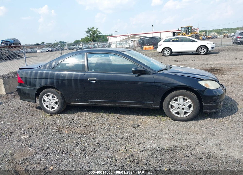 2005 HONDA CIVIC VP VIN: 1HGEM21105L069310
