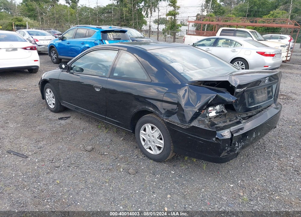 2005 HONDA CIVIC VP VIN: 1HGEM21105L069310