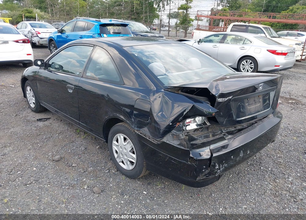 2005 HONDA CIVIC VP VIN: 1HGEM21105L069310