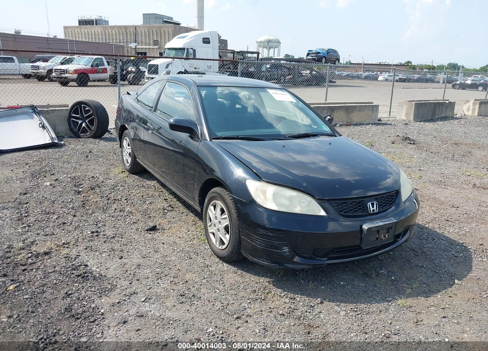 2005 HONDA CIVIC VP VIN: 1HGEM21105L069310