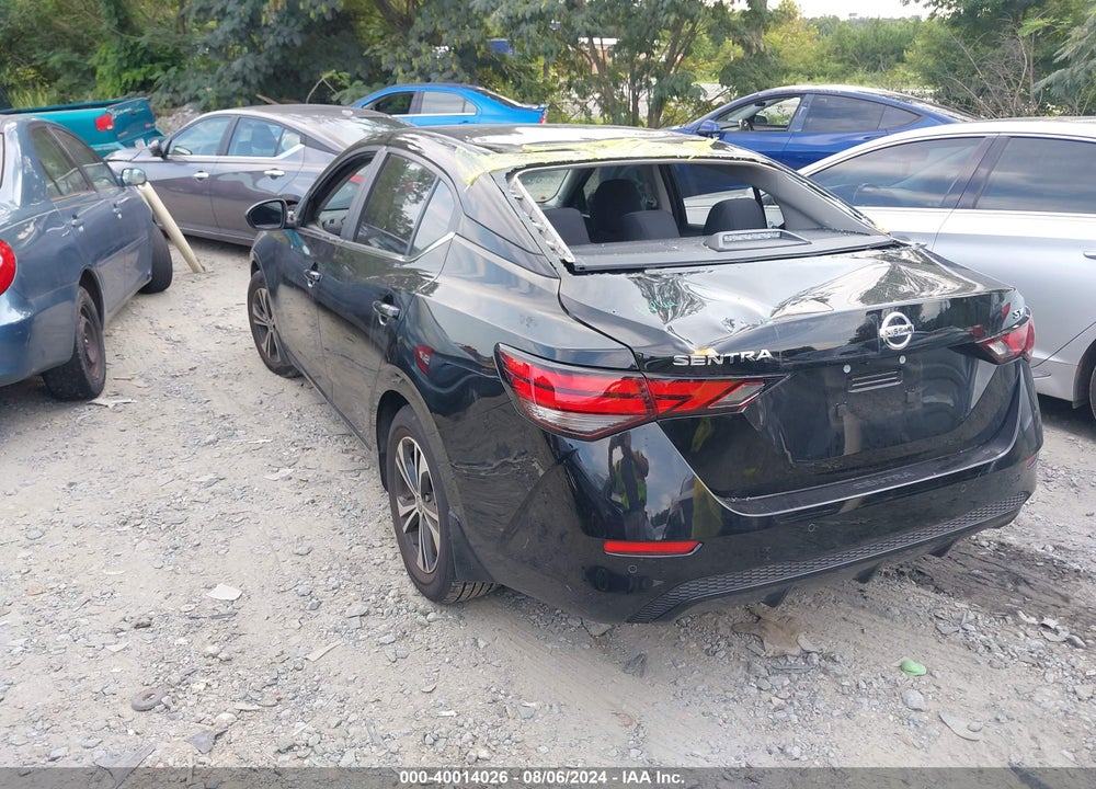 2023 NISSAN SENTRA SV XTRONIC CVT VIN: 3N1AB8CV4PY322843