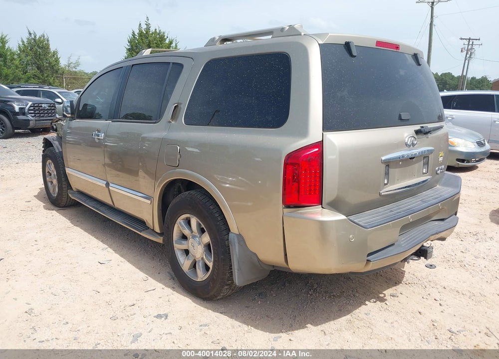 2004 INFINITI QX56 VIN: 5N3AA08A34N806764