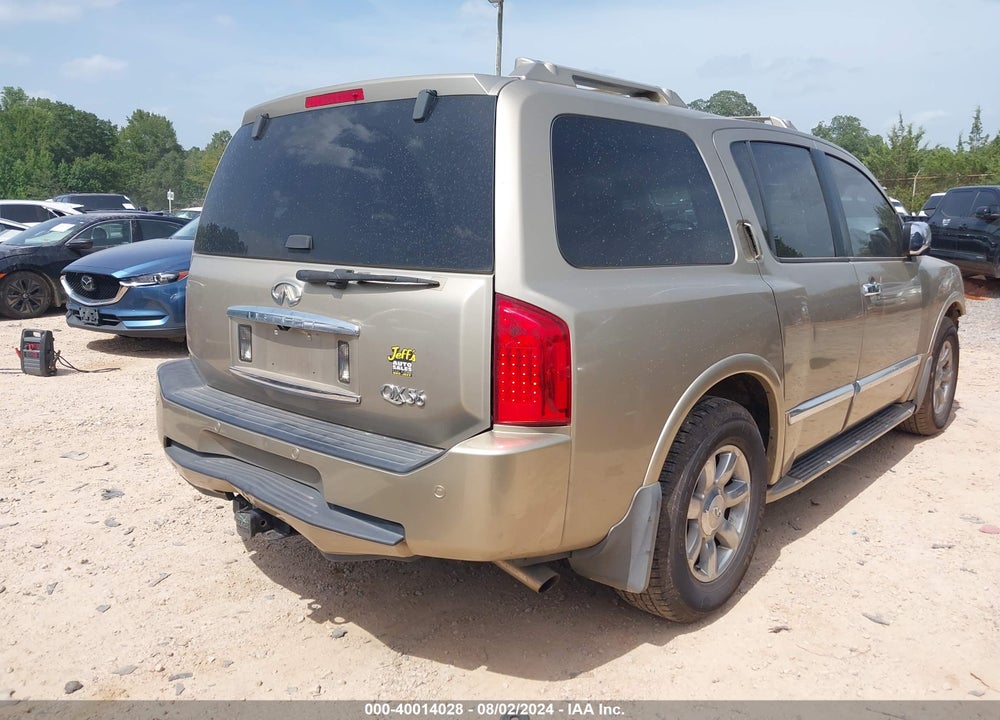 2004 INFINITI QX56 VIN: 5N3AA08A34N806764
