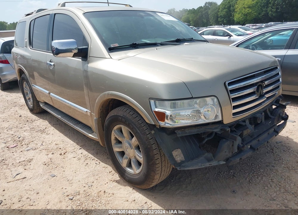 2004 INFINITI QX56 VIN: 5N3AA08A34N806764