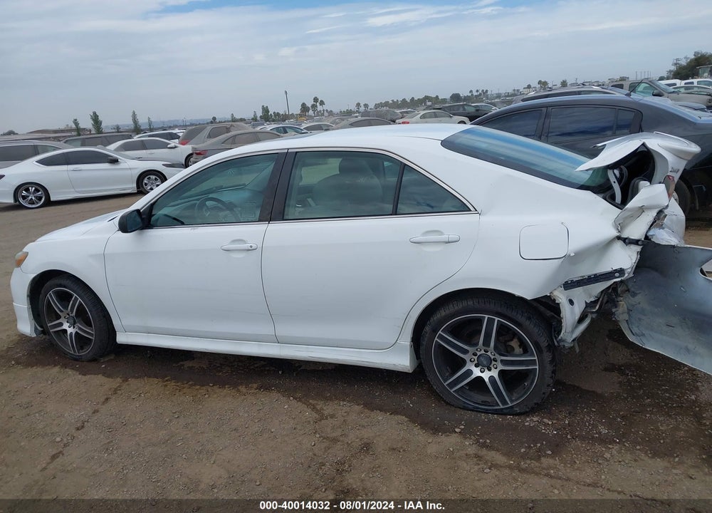 2007 TOYOTA CAMRY SE VIN: 4T1BE46K97U519573