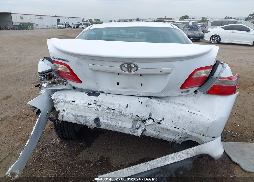 2007 TOYOTA CAMRY SE VIN: 4T1BE46K97U519573