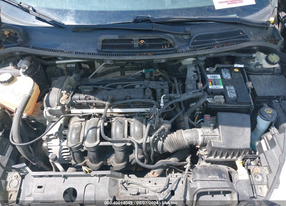 2013 FORD FIESTA S VIN: 3FADP4AJ6DM153714