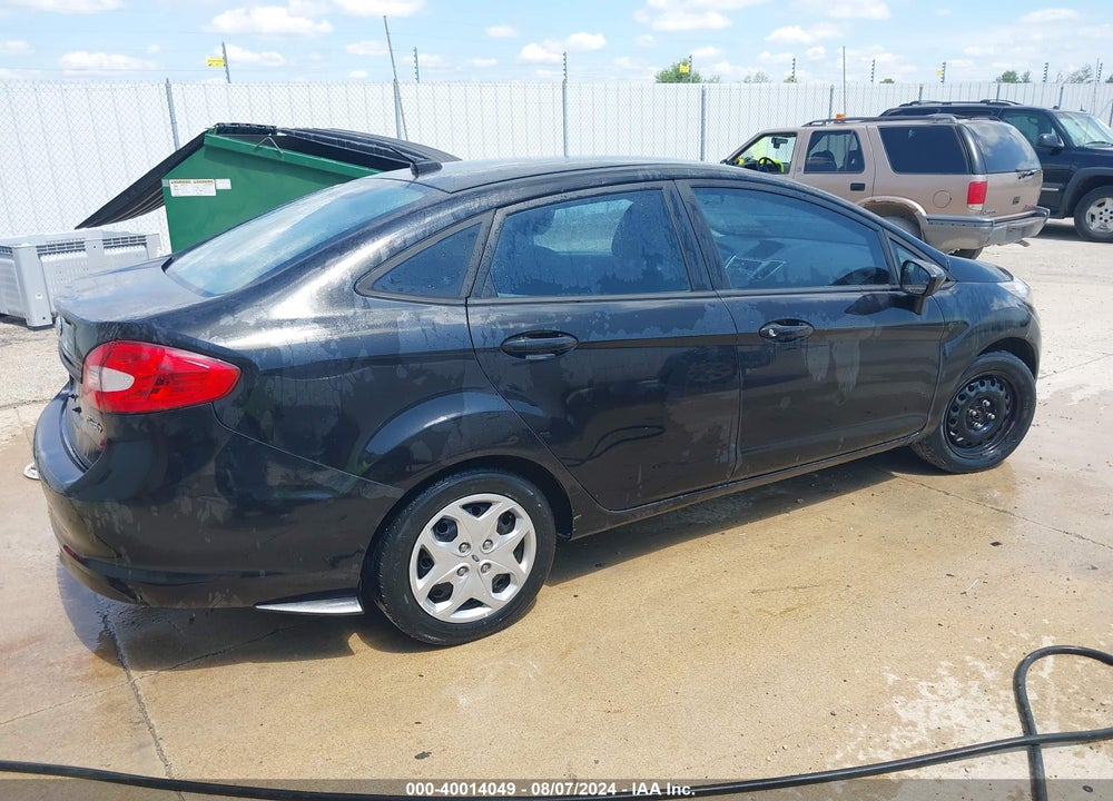 2013 FORD FIESTA S VIN: 3FADP4AJ6DM153714