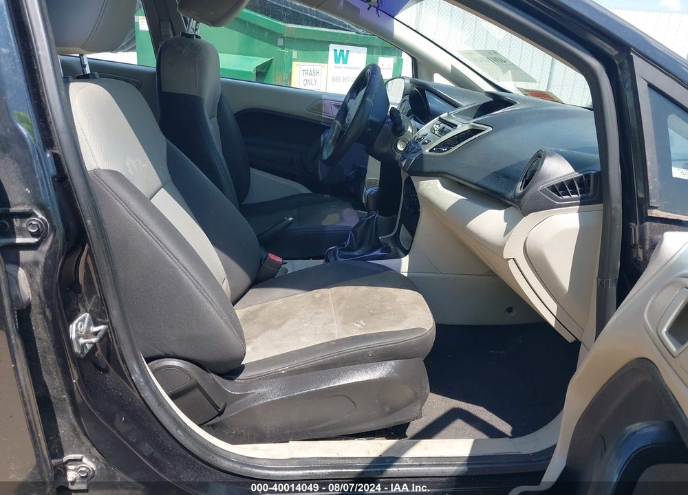 2013 FORD FIESTA S VIN: 3FADP4AJ6DM153714