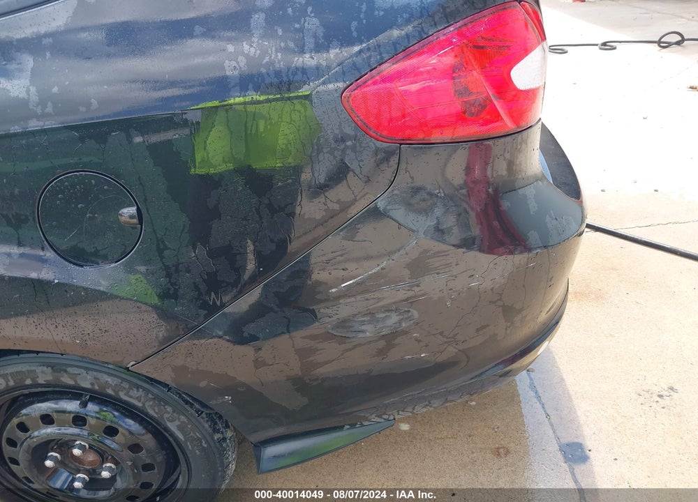 2013 FORD FIESTA S VIN: 3FADP4AJ6DM153714