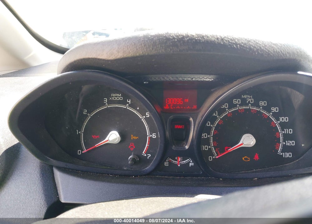 2013 FORD FIESTA S VIN: 3FADP4AJ6DM153714