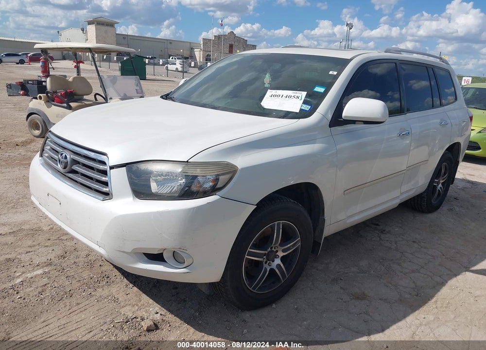 2008 TOYOTA HIGHLANDER LIMITED VIN: JTEDS42A782060801