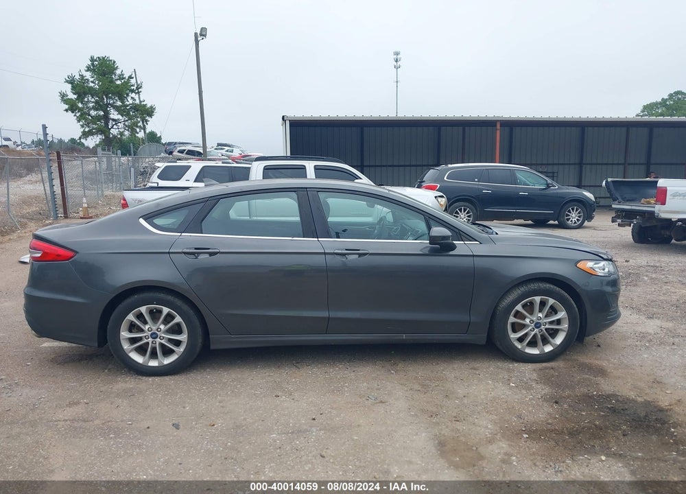 2019 FORD FUSION SE VIN: 3FA6P0HD2KR229401