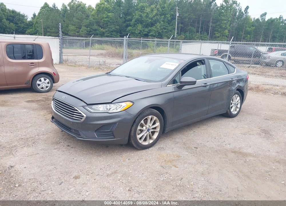 2019 FORD FUSION SE VIN: 3FA6P0HD2KR229401