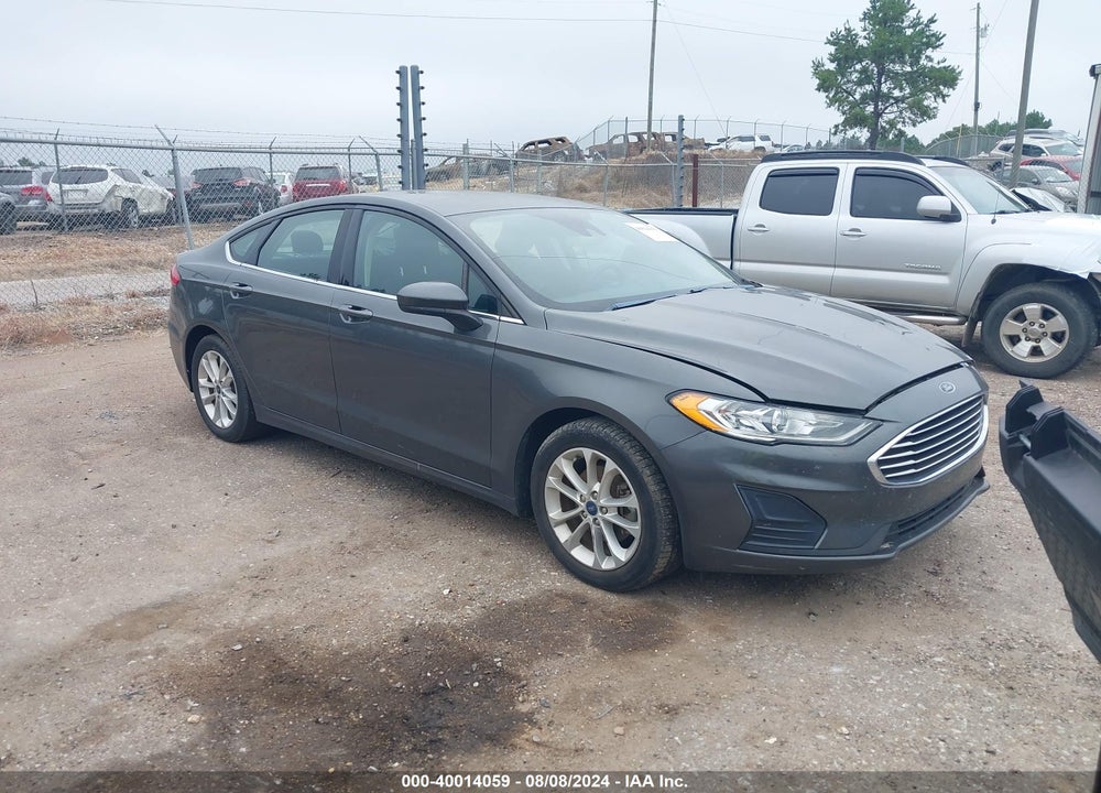 2019 FORD FUSION SE VIN: 3FA6P0HD2KR229401