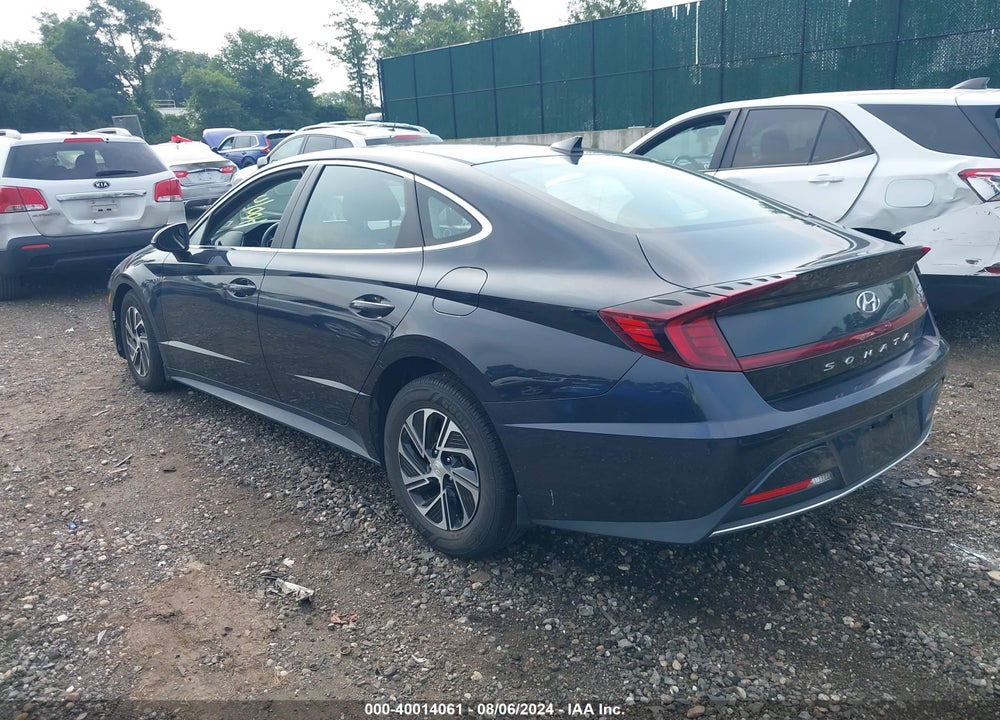 2020 HYUNDAI SONATA HYBRID BLUE VIN: KMHL24JJXLA009661