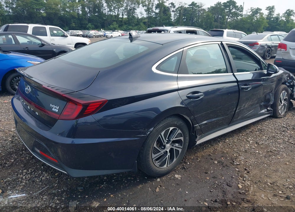 2020 HYUNDAI SONATA HYBRID BLUE VIN: KMHL24JJXLA009661