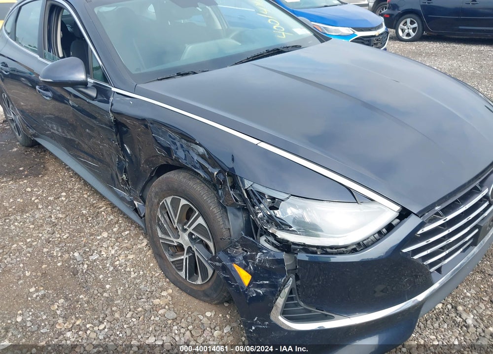 2020 HYUNDAI SONATA HYBRID BLUE VIN: KMHL24JJXLA009661