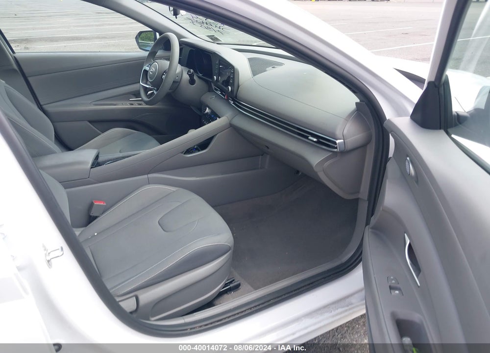 2021 HYUNDAI ELANTRA HYBRID BLUE VIN: KMHLM4AJXMU010626