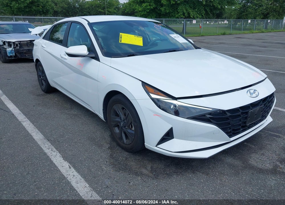 2021 HYUNDAI ELANTRA HYBRID BLUE VIN: KMHLM4AJXMU010626