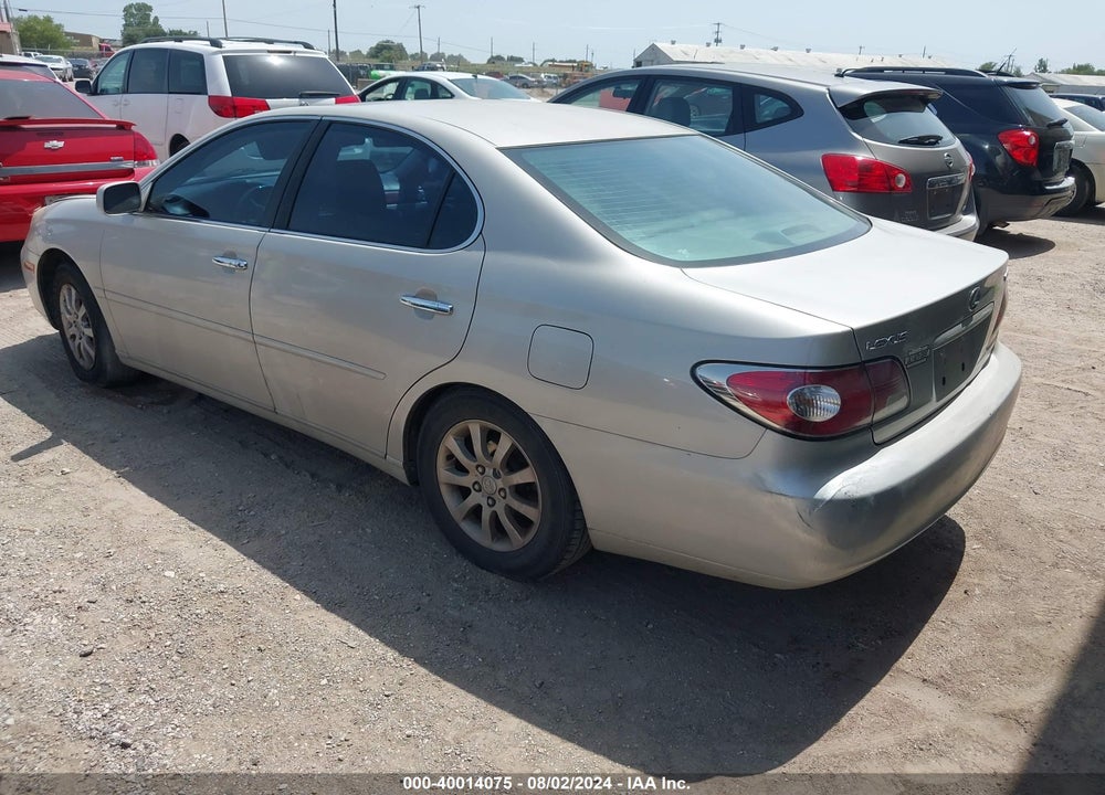 2003 LEXUS ES 300 VIN: JTHBF30G730119043