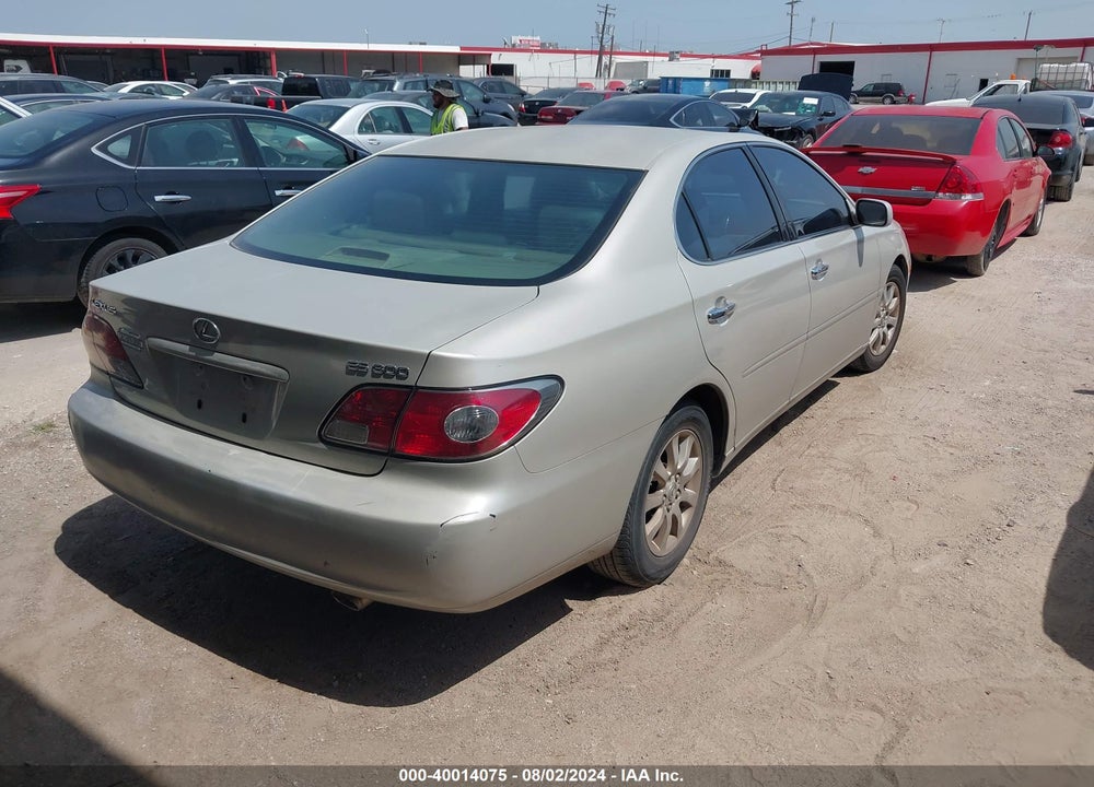 2003 LEXUS ES 300 VIN: JTHBF30G730119043