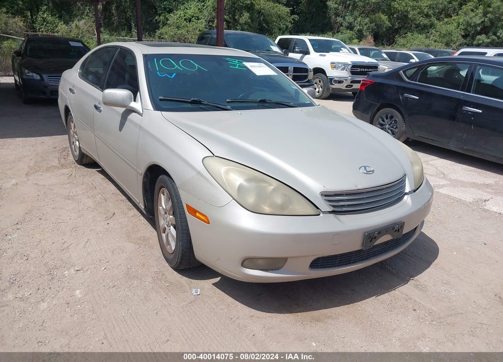 2003 LEXUS ES 300 VIN: JTHBF30G730119043