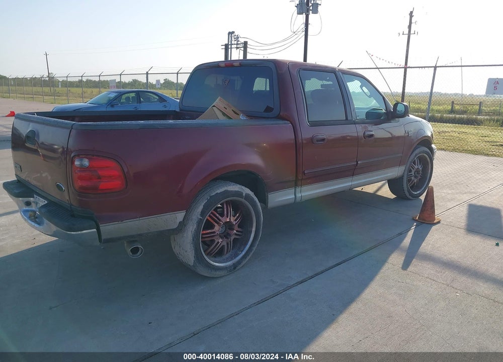 2003 FORD F-150 LARIAT/XLT VIN: 1FTRW07673KA57417