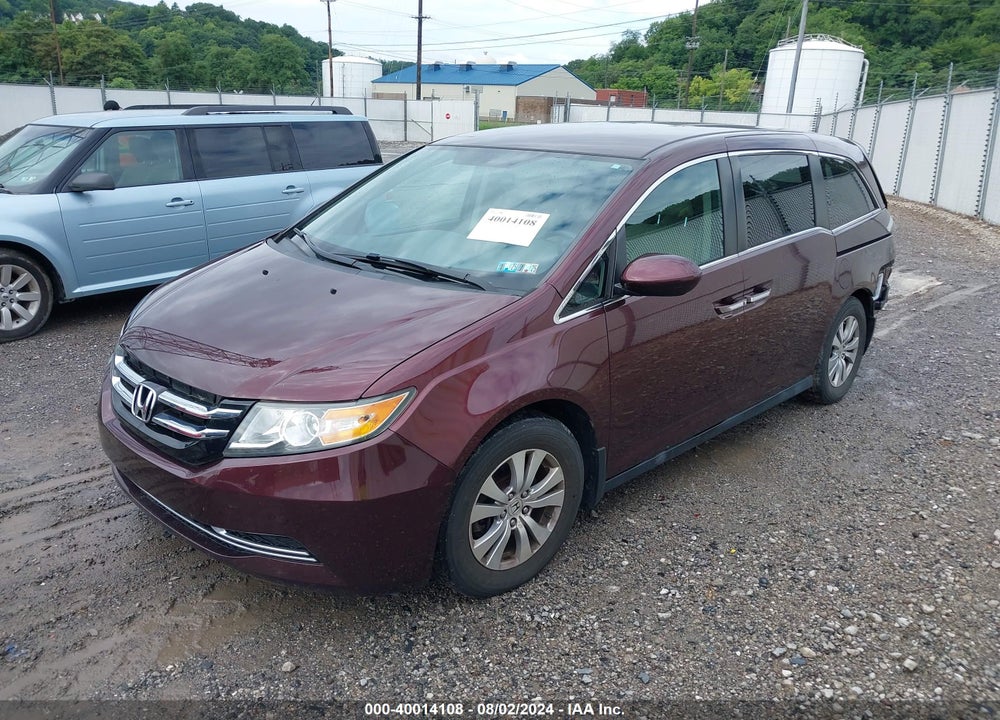 2014 HONDA ODYSSEY EX VIN: 5FNRL5H43EB082043