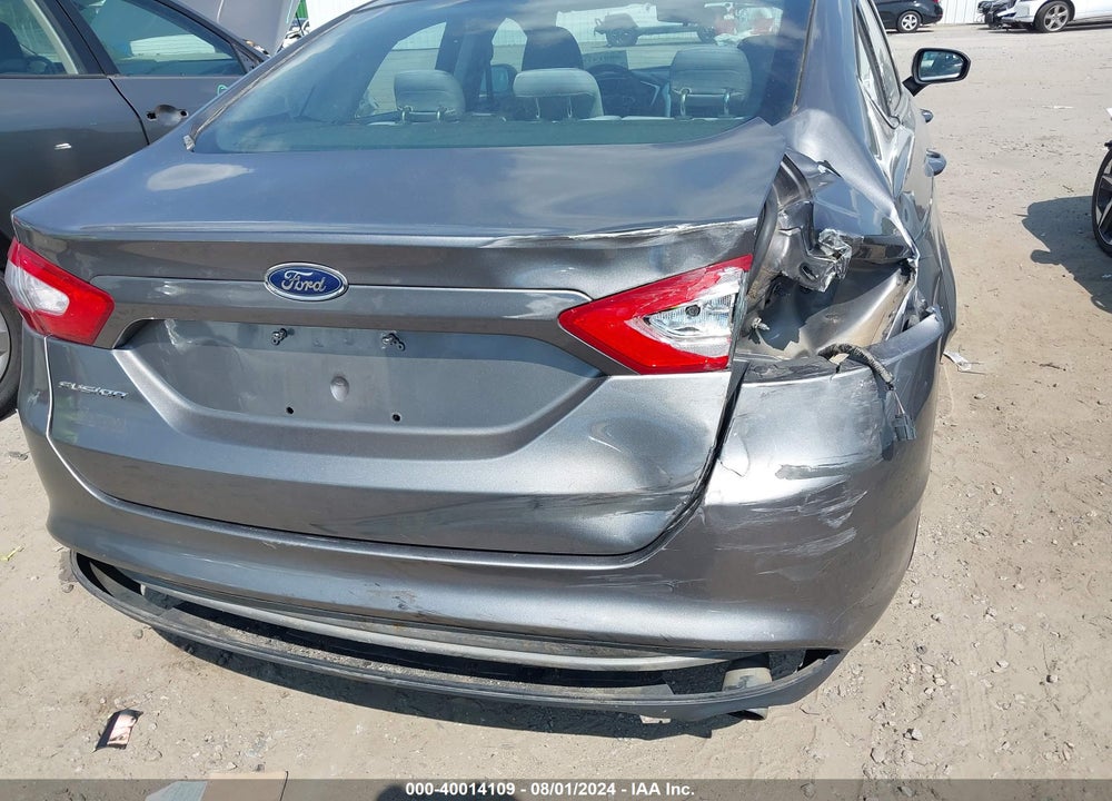 2013 FORD FUSION S VIN: 3FA6P0G78DR161667