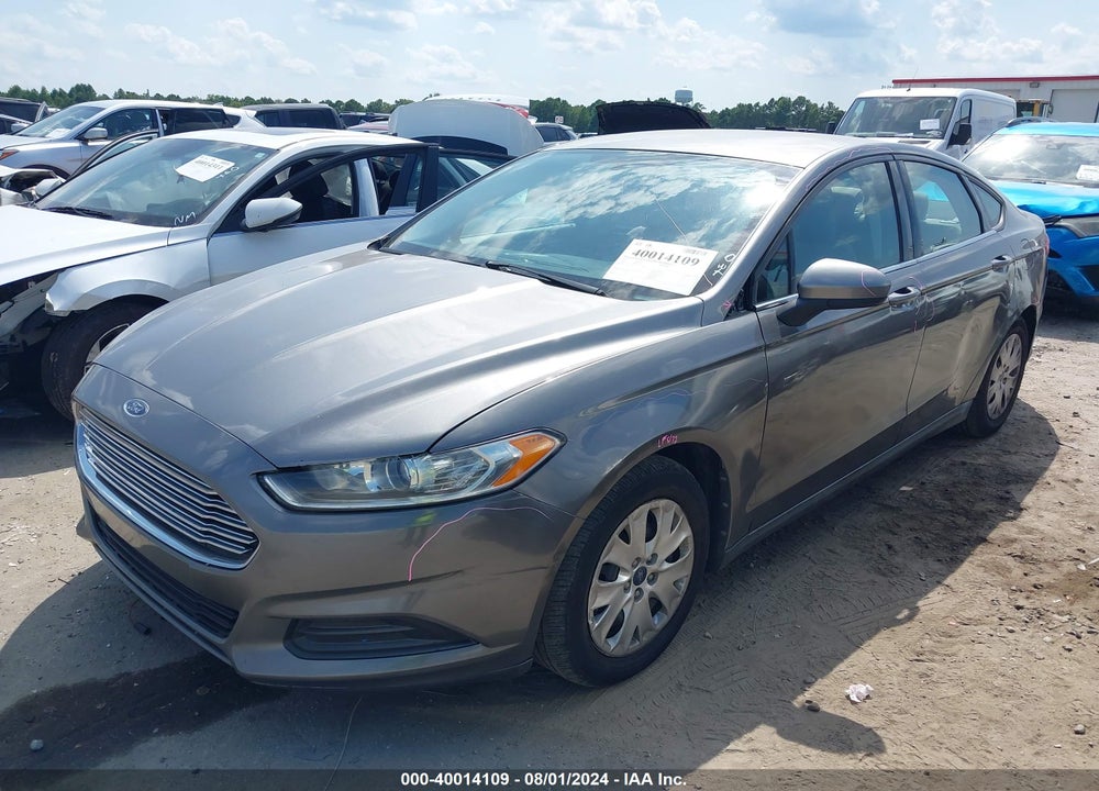 2013 FORD FUSION S VIN: 3FA6P0G78DR161667