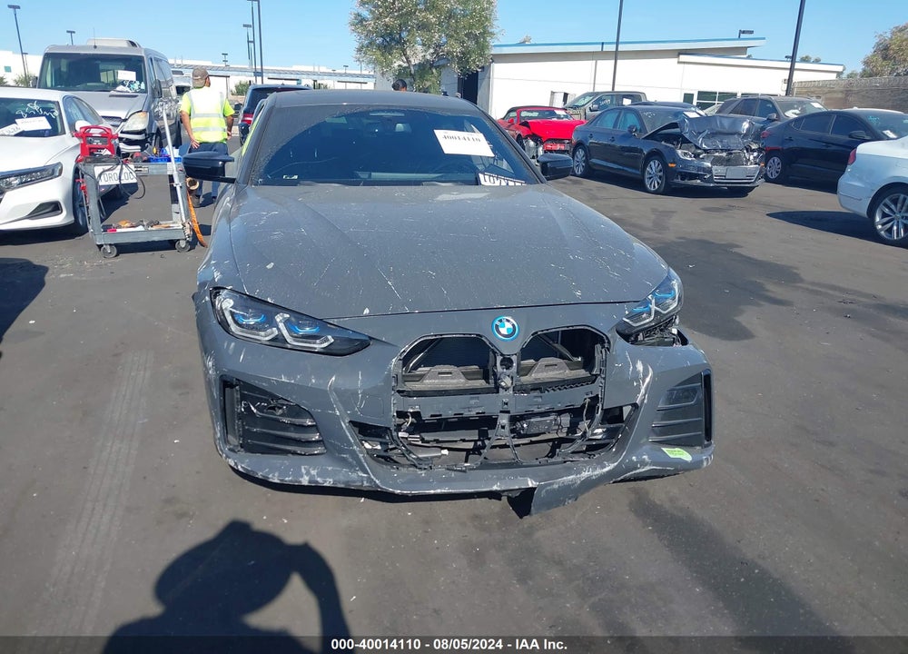 2023 BMW I4 M50 VIN: WBY33AW00PFP40106