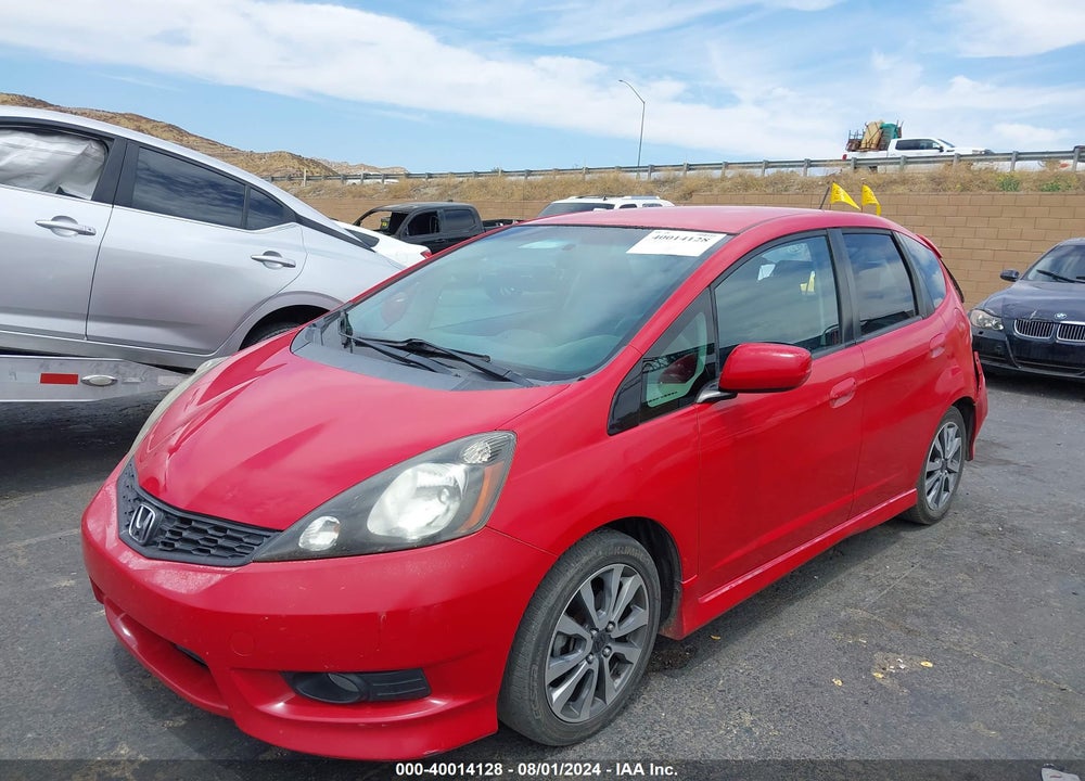 2012 HONDA FIT SPORT VIN: JHMGE8H54CC009672