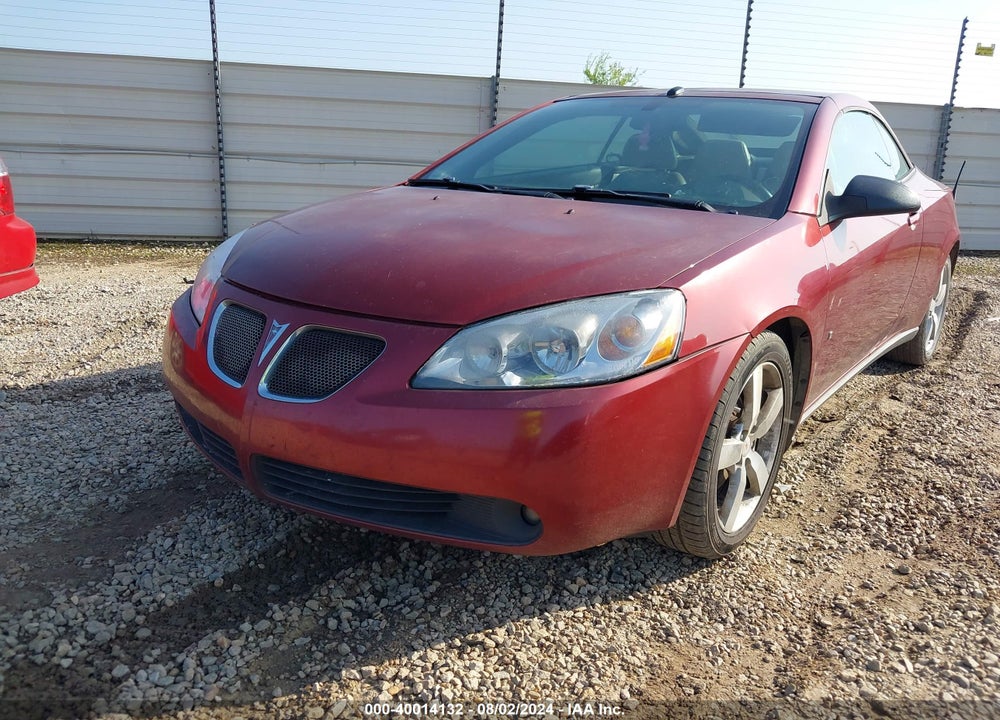 2008 PONTIAC G6 GT VIN: 1G2ZH36N584170772