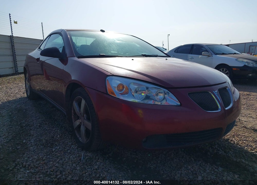 2008 PONTIAC G6 GT VIN: 1G2ZH36N584170772