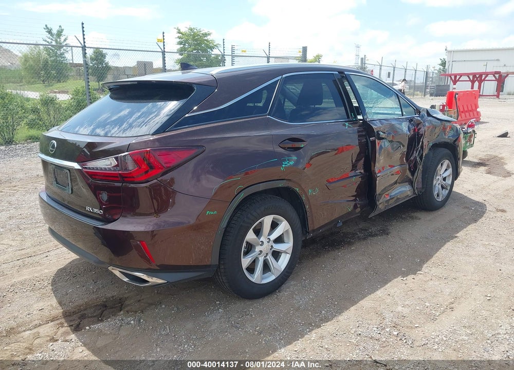 2016 LEXUS RX 350 VIN: 2T2BZMCA8GC011172
