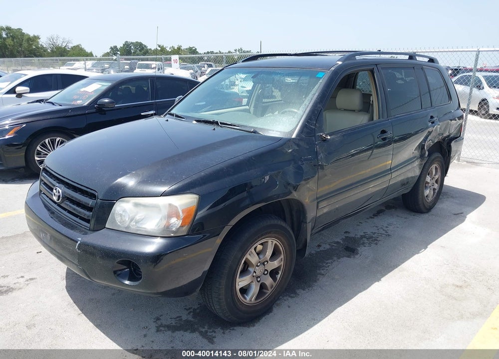 2006 TOYOTA HIGHLANDER V6 VIN: JTEEP21A860148924