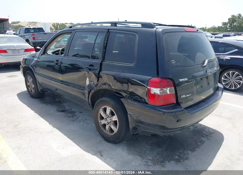 2006 TOYOTA HIGHLANDER V6 VIN: JTEEP21A860148924