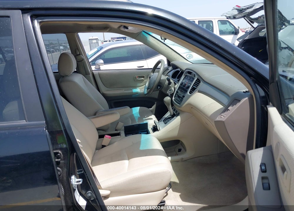 2006 TOYOTA HIGHLANDER V6 VIN: JTEEP21A860148924