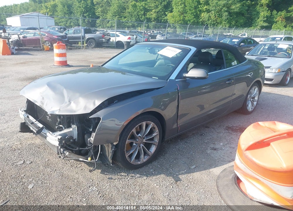 2014 AUDI A5 2.0T PREMIUM VIN: WAULFAFH2EN013032