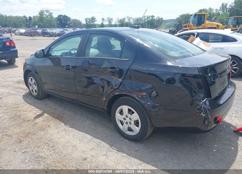 2016 CHEVROLET SONIC LS AUTO VIN: 1G1JA5SH6G4149431