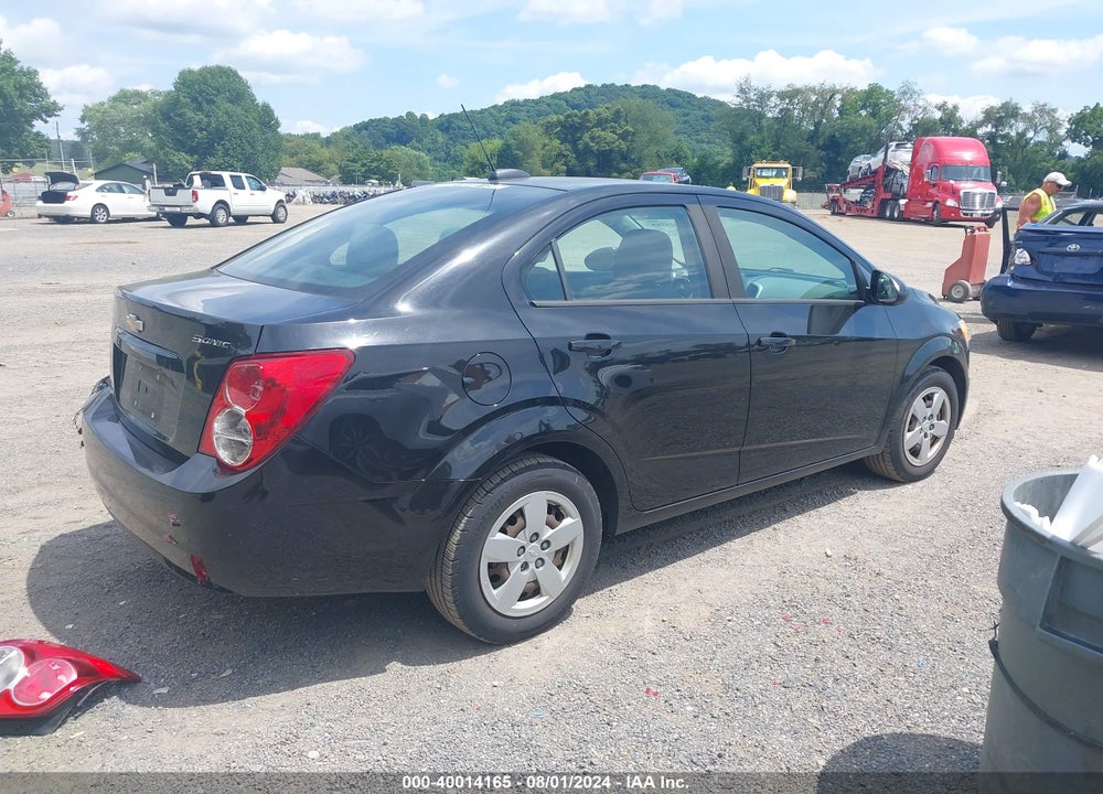 2016 CHEVROLET SONIC LS AUTO VIN: 1G1JA5SH6G4149431
